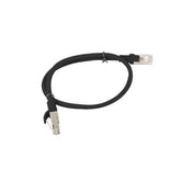 UTP Category 6 Rigid Network Cable Lanberg PCU6-20CC-0050-BK Black 50 cm